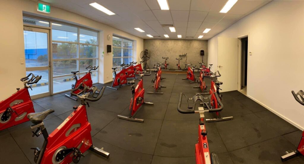 Premier Fitness and Martial Arts cycle studio